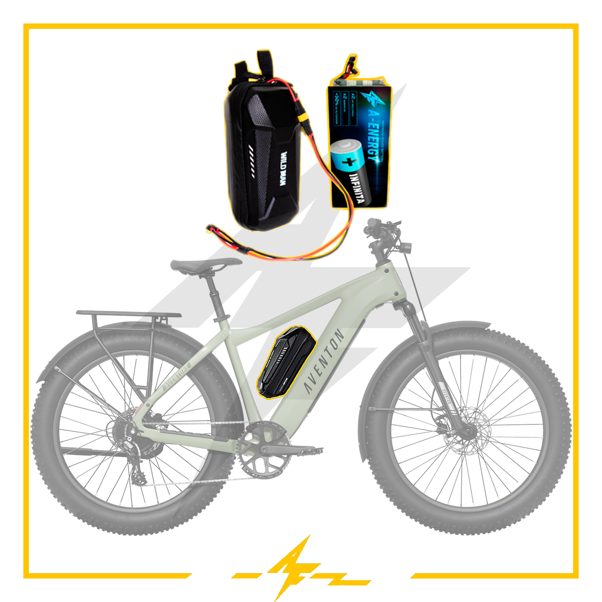 Bateria autonomia Bicicleta electrica Bafang 36V, 48V, 52V
Para marcas de bicis incluyendo Berria, Aventon, Engwe, Riese & Müller y otras marcas de bicicletas eléctricas
batería bicicleta eléctrica
bateria bici electrica
bateria para bicicleta electrica
batería de autonomía para bicicleta eléctrica
batería externa bicicleta eléctrica
bateria de bicicleta electrica
baterias ebike
baterias para bicicletas
batería bosch powerpack
bateria para bici electrica
bateria de litio para bicicletas electricas